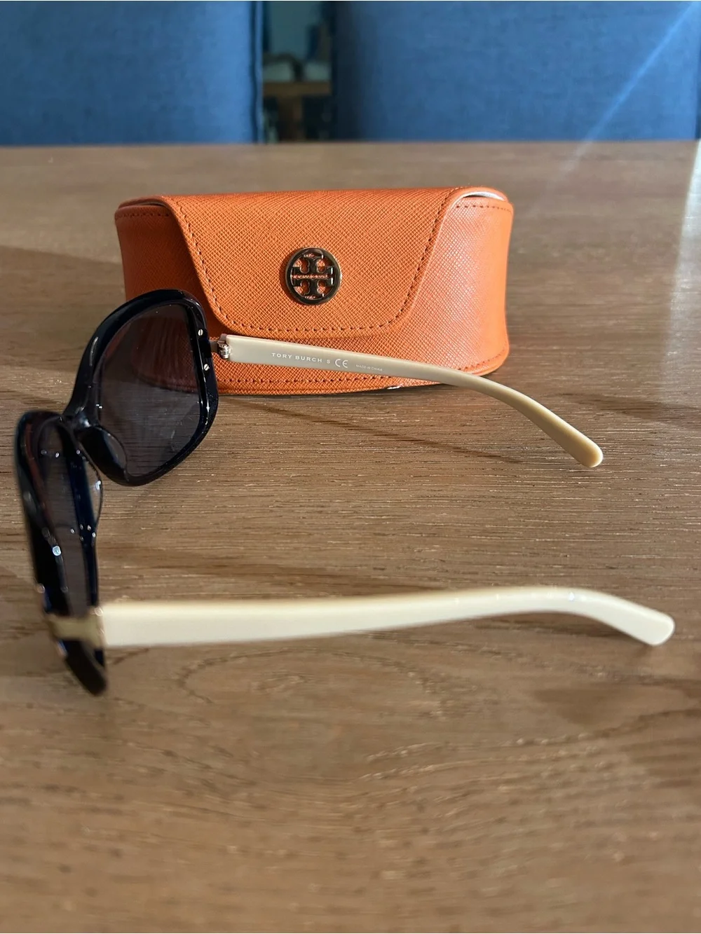 Tory Burch TB7022 Blue Gradient Oversized Women's Sunglasses
